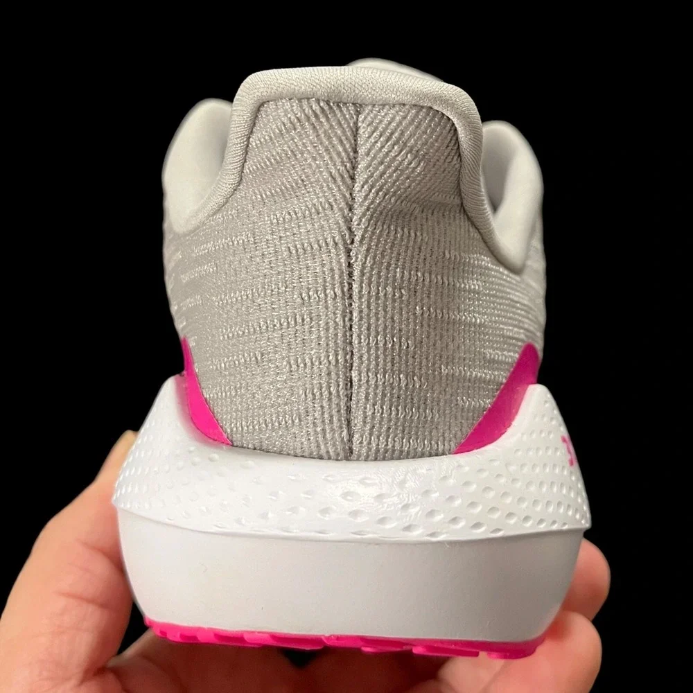 Adidas EQ21 Youth Girls Running Shoes Size‎ 5.5/ Women's Size 7.5 Gray Pink Blue